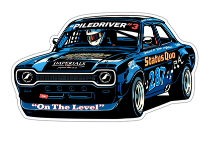 February Calendar Car Vinyl Sticker – Greg’s Mk1 Escort Hot Rod | Official MH 2026