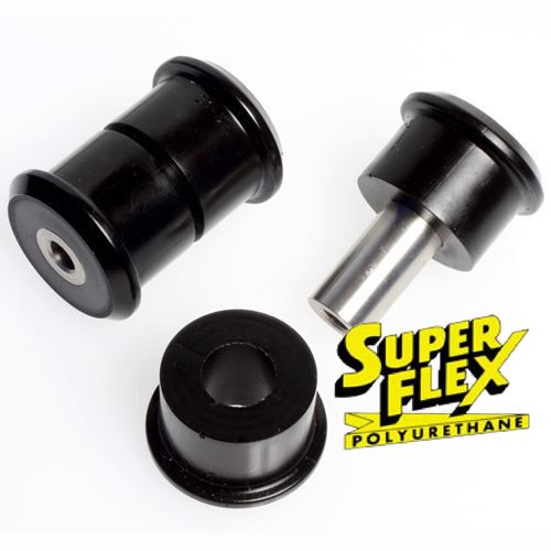 SUPERFLEX POLYURETHANE BUSH SET (PAIR): LEAF SPRING REAR, FORD ESCORT MK1 & CORTINA MK2 10/68- SF0294KSS