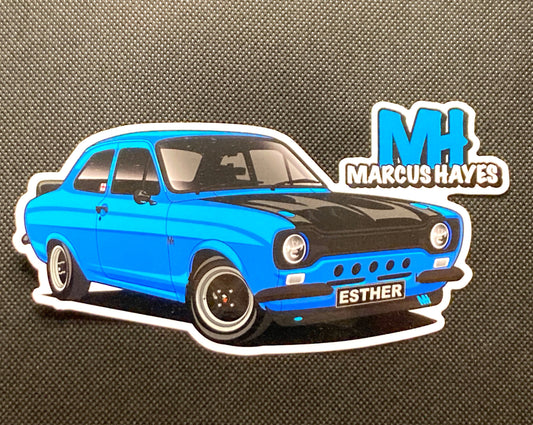 'ESTHER' The ST170 MK1 ESCORT Sticker