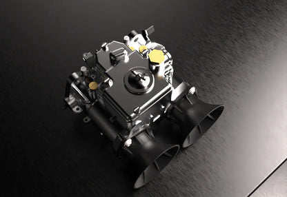 DCOE Carburetor Velocity Stacks - ABS Printed, 50mm Length, Set of 4