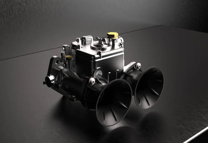 DCOE Carburetor Velocity Stacks - ABS Printed, 50mm Length, Set of 4