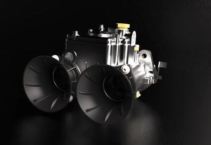 DCOE Carburetor Velocity Stacks - ABS Printed, 50mm Length, Set of 4