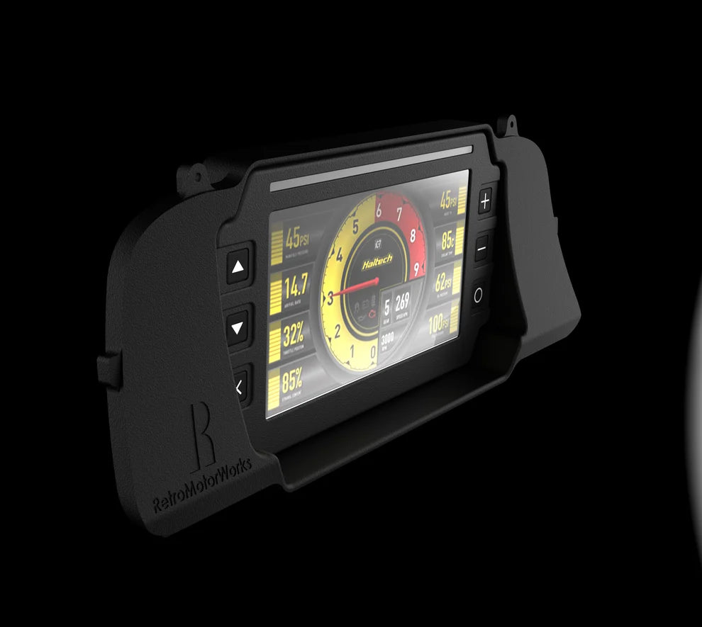 Custom Haltech Needle Ford Escort Mk2 Haltech IC7 Binnacle | Custom Dash Panel – Marcus Hayes