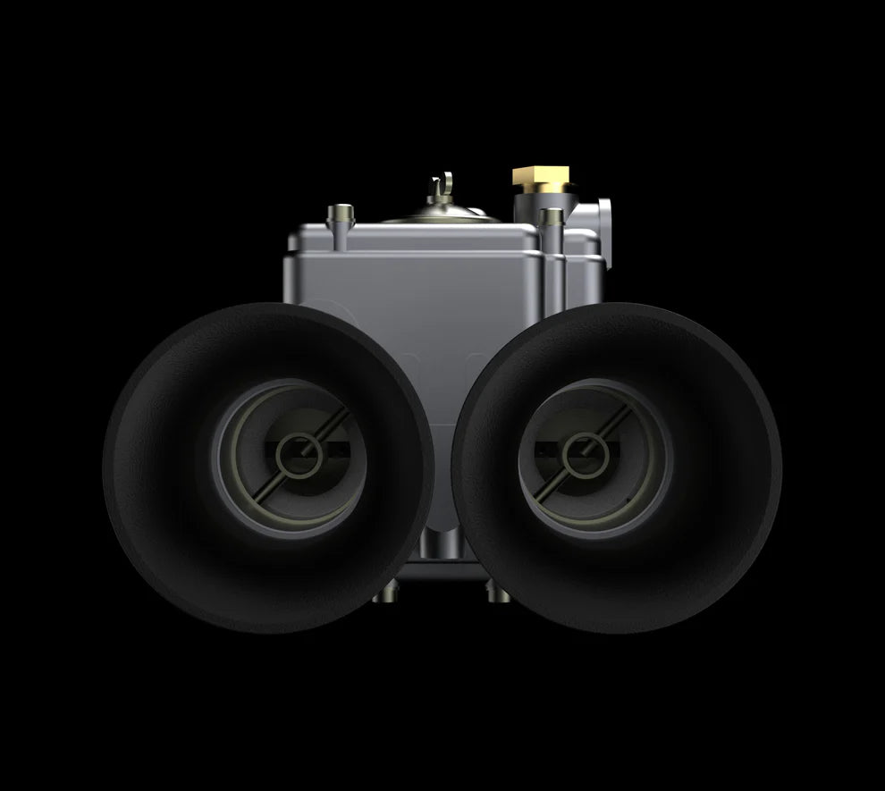 DCOE Carburetor Velocity Stacks - ABS Printed, 80mm Length, Set of 4