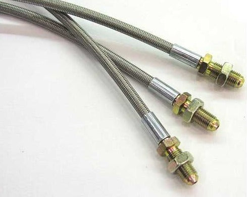 GOODRIDGE BRAIDED STEEL BRAKE PIPE KIT: FORD ESCORT MK2 1975/80