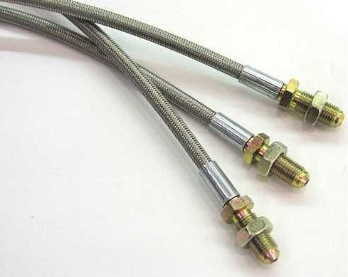 GOODRIDGE BRAIDED STEEL BRAKE PIPE KIT: FORD ESCORT MK1 1968/74