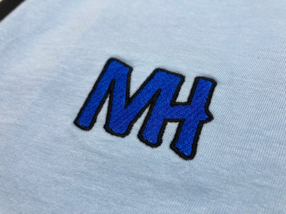 'MH' EMBROIDERED T-shirt