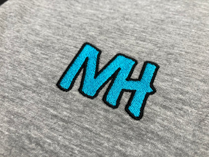 'MH' EMBROIDERED T-shirt