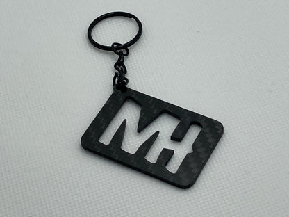 CARBON FIBRE MH KEYRING version 2