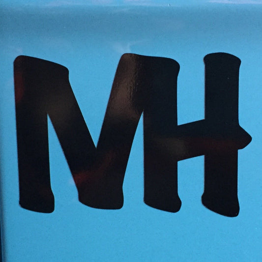 'MH' VINYL DECAL *BLACK*