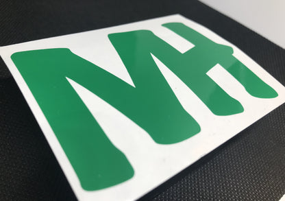 MH VINYL DECAL *GREEN*