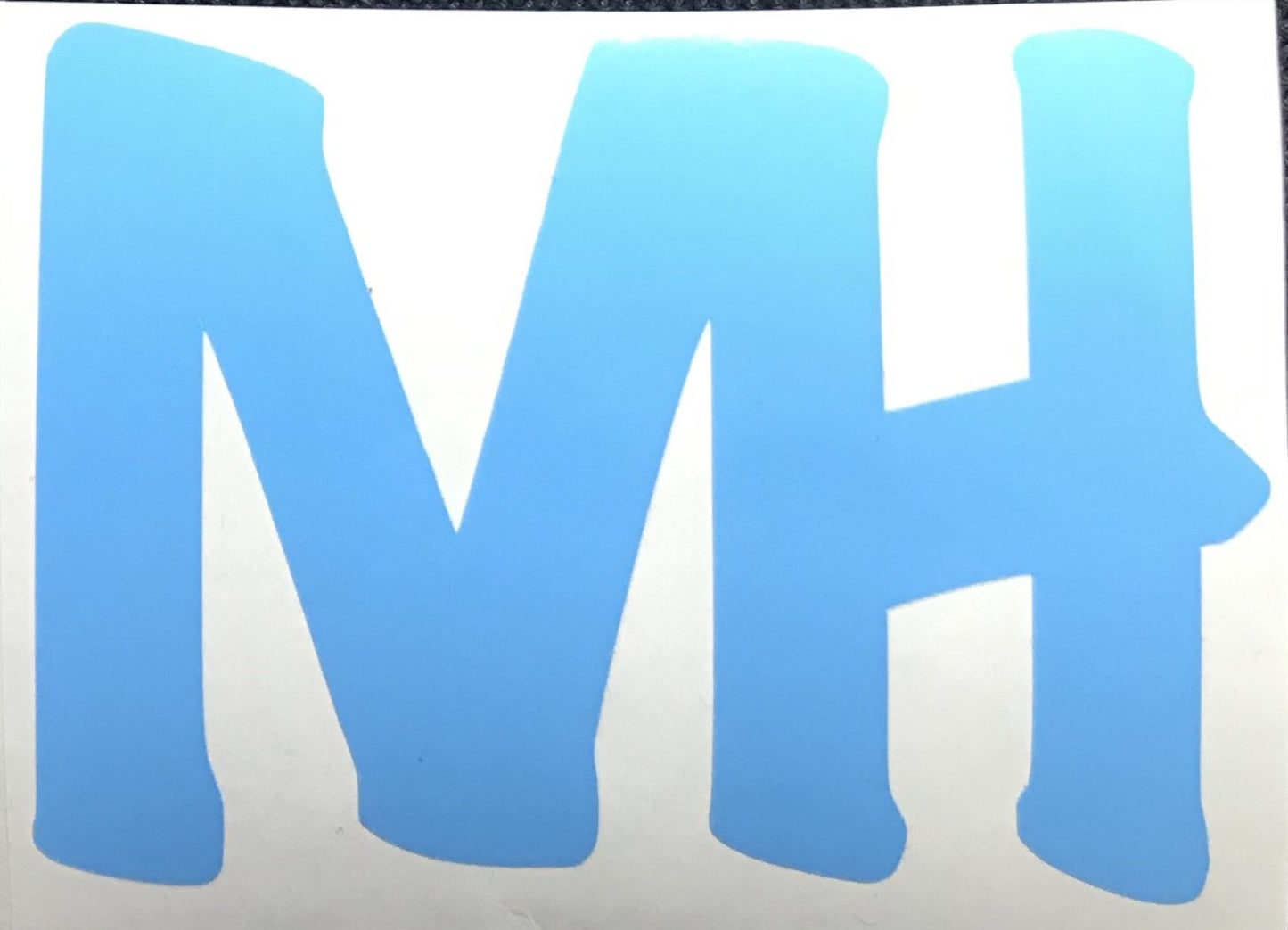 MH VINYL DECAL *LIGHT BLUE*