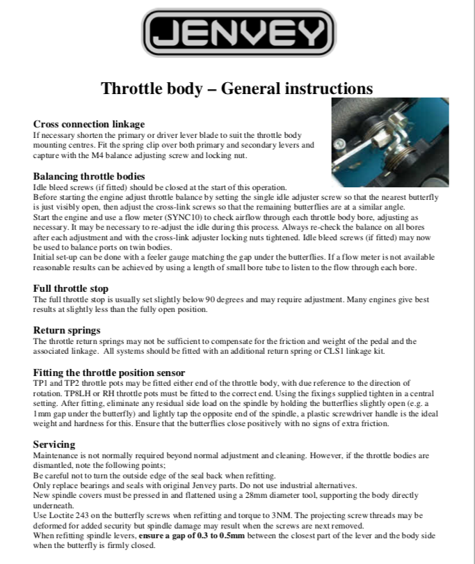 JENVEY 2x 45MM SIDEDRAUGHT THROTTLE BODIES WITH IDLE BYPASS ADJUSTMENT